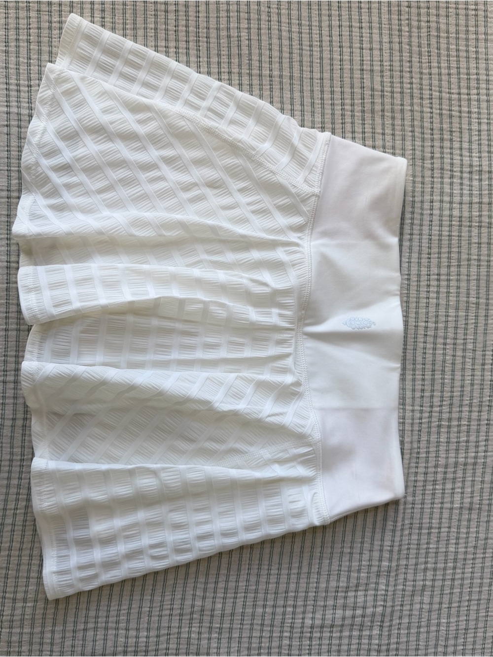FP Movement White Textured Long Sleeve Crop Top + Skirt Set - Picture 5 of 9